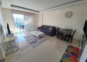 مجمع بخدمات 5 نجوم - شثة مفروشة 1+1 - في افسلار / الانيا 