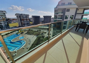 مجمع بخدمات 5 نجوم - شثة مفروشة 1+1 - في افسلار / الانيا 