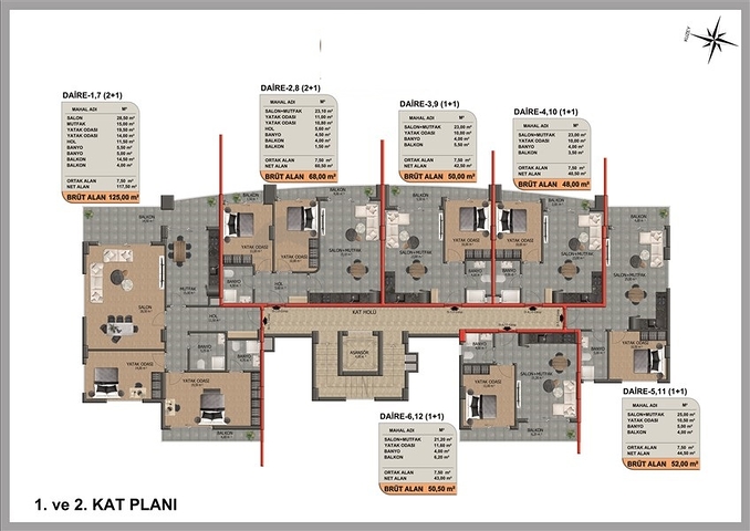شقق بالاقساط ضمن مجمع قيد الانشاء - في اوبا / الانيا 