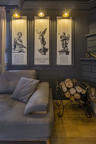 شقة انيقة - تصميم غرفة وصالة - في مركز الانيا 