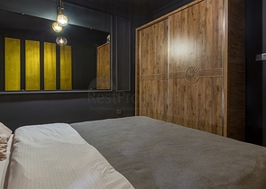 شقة انيقة - تصميم غرفة وصالة - في مركز الانيا 