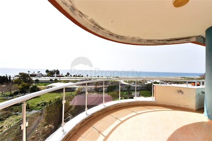 اطلالة بحرية -سعر مناسب -شقة 2 غرفة وصالة - في ديمرتاش / الانيا 