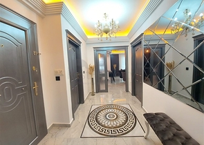 شقة عائلية 2 غرفة وصالة -اثاث جديد -في مهموتلار / الانيا 