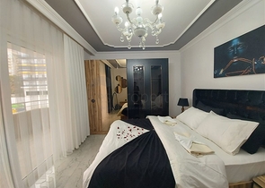 شقة عائلية 2 غرفة وصالة -اثاث جديد -في مهموتلار / الانيا 