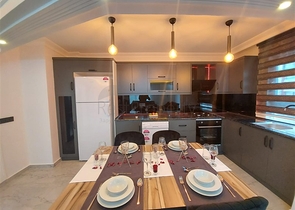 شقة عائلية 2 غرفة وصالة -اثاث جديد -في مهموتلار / الانيا 