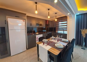 شقة عائلية 2 غرفة وصالة -اثاث جديد -في مهموتلار / الانيا 