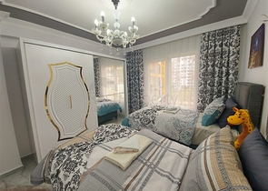 شقة عائلية 2 غرفة وصالة -اثاث جديد -في مهموتلار / الانيا 