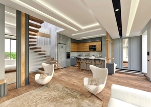 مشروع استثماري لفيلات 3 + 1 و 5 + 1 في غوزالوبا لارا