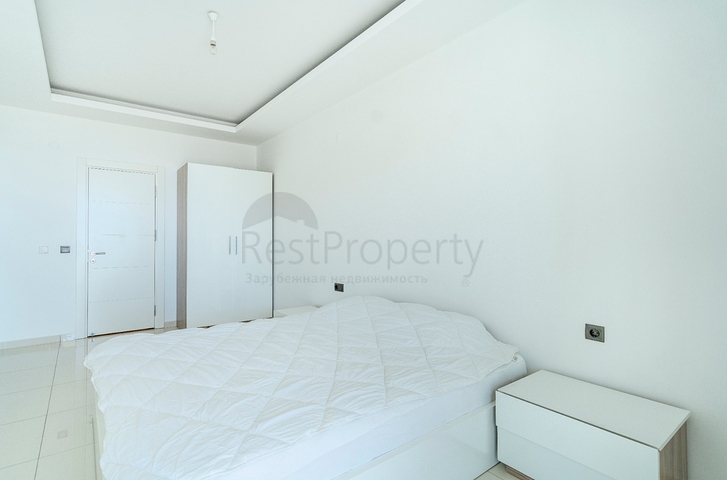 اطلالة بحر مباشرة - شقة 2 غرفة وصالة - مجمع فاخر - في كاستل / الانيا 