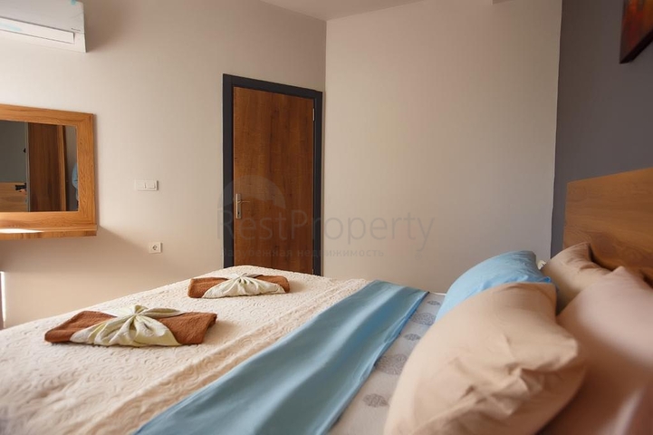 شقة غرفة وصالة -ضمن مجمع سكني جديد - في مهموتلار / الانيا 