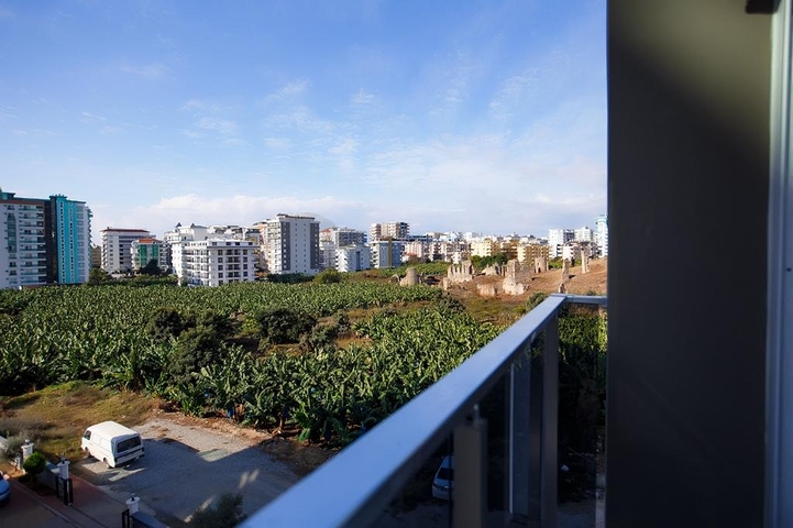 شقة غرفة وصالة -ضمن مجمع سكني جديد - في مهموتلار / الانيا 