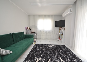 شقة مفروشة - غرفة وصالة - في مهموتلار / الانيا 