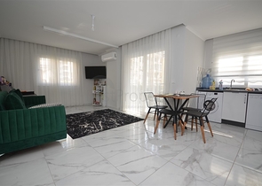 شقة مفروشة - غرفة وصالة - في مهموتلار / الانيا 