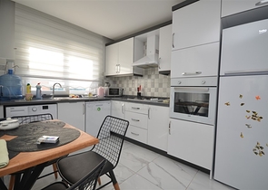 شقة مفروشة - غرفة وصالة - في مهموتلار / الانيا 