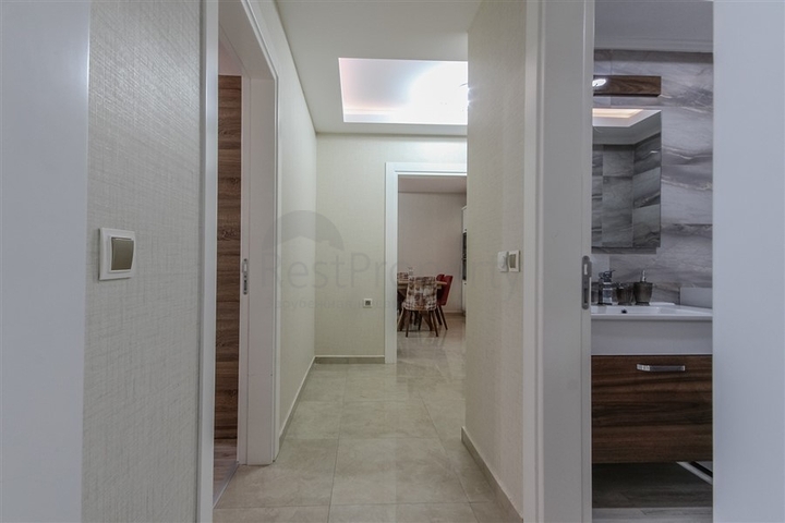 ضمن مجمع فاخر - شقة 2 غرفة وصالة - في مهموتلار/ الانيا 