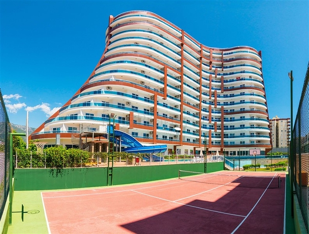 ضمن مجمع فاخر - شقة 2 غرفة وصالة - في مهموتلار/ الانيا 