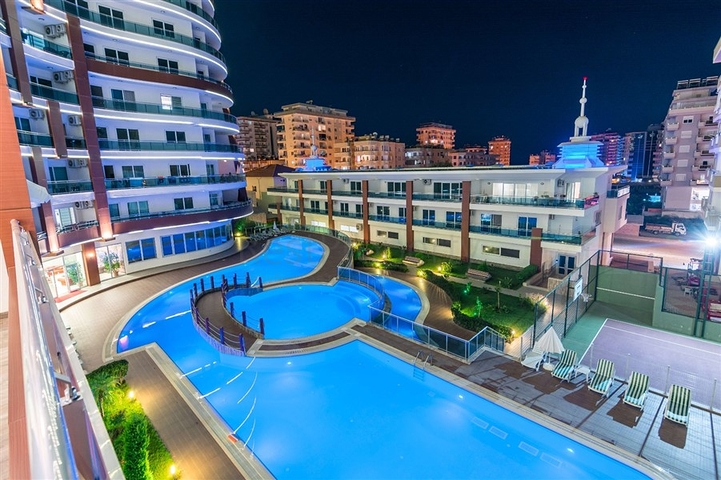 ضمن مجمع فاخر - شقة 2 غرفة وصالة - في مهموتلار/ الانيا 