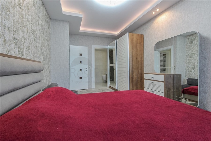 ضمن مجمع فاخر - شقة 2 غرفة وصالة - في مهموتلار/ الانيا 