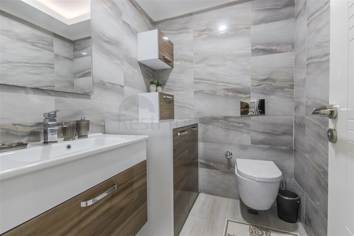 ضمن مجمع فاخر - شقة 2 غرفة وصالة - في مهموتلار/ الانيا 