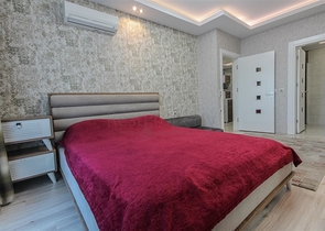 ضمن مجمع فاخر - شقة 2 غرفة وصالة - في مهموتلار/ الانيا 