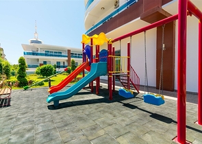 ضمن مجمع فاخر - شقة 2 غرفة وصالة - في مهموتلار/ الانيا 