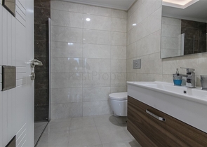 ضمن مجمع فاخر - شقة 2 غرفة وصالة - في مهموتلار/ الانيا 