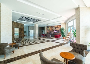 ضمن مجمع فاخر - شقة 2 غرفة وصالة - في مهموتلار/ الانيا 