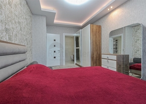 ضمن مجمع فاخر - شقة 2 غرفة وصالة - في مهموتلار/ الانيا 