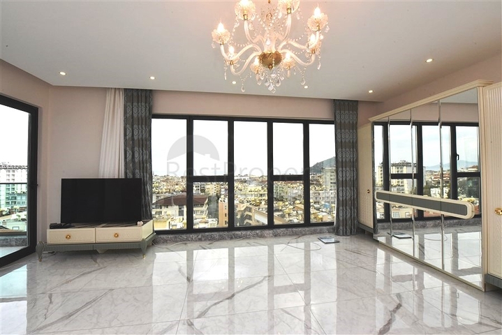 اطلالة بحر وقلعة - شقة 2 غرفة وصالة  - في مركز الانيا 