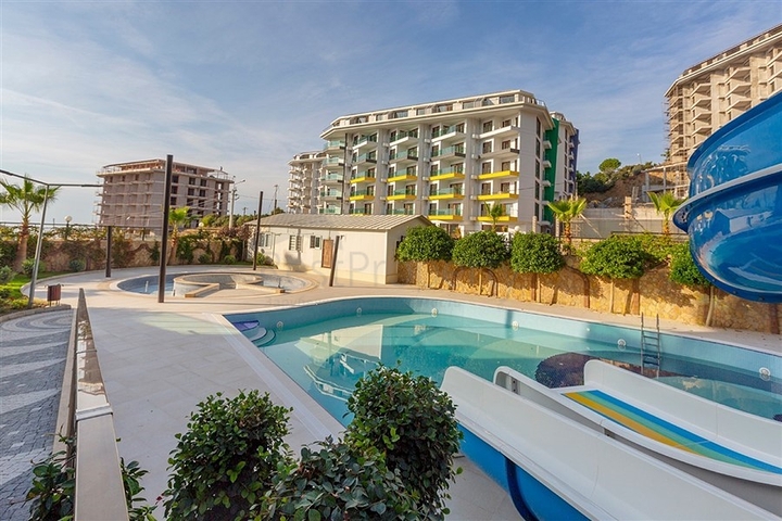 اطلالة بحر -مجمع 5 نجوم -شقة غرفة وصالة - في كارجي جاك / الانيا 