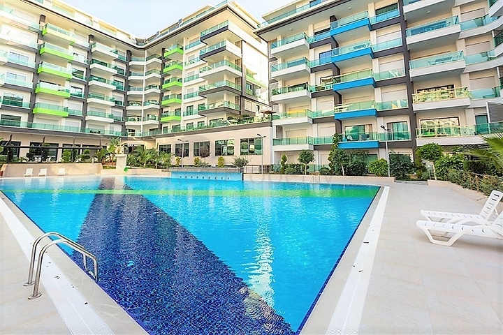 اطلالة بحر -مجمع 5 نجوم -شقة غرفة وصالة - في كارجي جاك / الانيا 