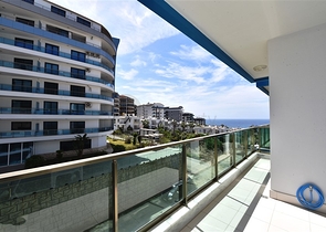 اطلالة بحر -مجمع 5 نجوم -شقة غرفة وصالة - في كارجي جاك / الانيا 