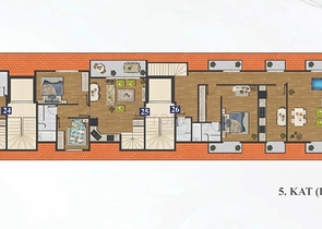 بالاقساط -شقق قريبة من البحر والمركز - مجمع فيد الانشاء -مركز الانيا