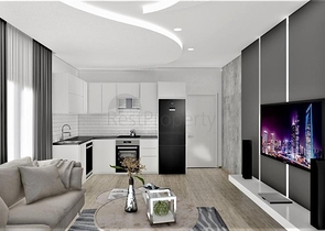 بالاقساط -شقق قريبة من البحر والمركز - مجمع فيد الانشاء -مركز الانيا