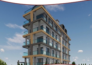 بالاقساط -شقق قريبة من البحر والمركز - مجمع فيد الانشاء -مركز الانيا