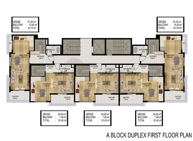 تملك منزل احلامك -بالاقساط دون فوائد - شقق ضمن مجمع قيد الانشاء -في كارجي جاك / الانيا 