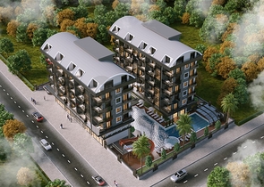 تملك منزل احلامك -بالاقساط دون فوائد - شقق ضمن مجمع قيد الانشاء -في كارجي جاك / الانيا 