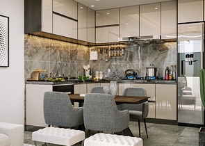 تملك منزل احلامك -بالاقساط دون فوائد - شقق ضمن مجمع قيد الانشاء -في كارجي جاك / الانيا 