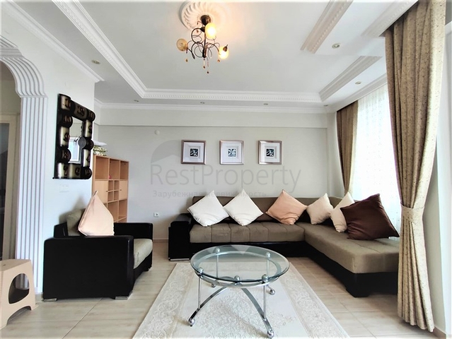 اطلالة بحر -سعر مناسب - دوبلكس 2 غرفة وصالة - في ديمرتاش / الانيا 