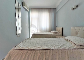 اطلالة بحر -سعر مناسب - دوبلكس 2 غرفة وصالة - في ديمرتاش / الانيا 