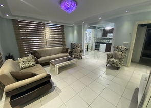 شقة غرفتين وصالة - مفروشة -في مهموتلار/ الانيا 