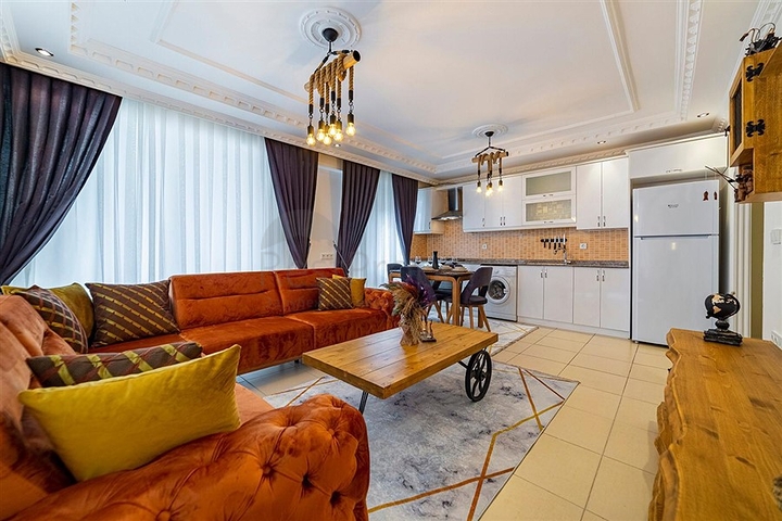 شقة غرفتين وصالة -مفروشة -في مهموتلار / الانيا 