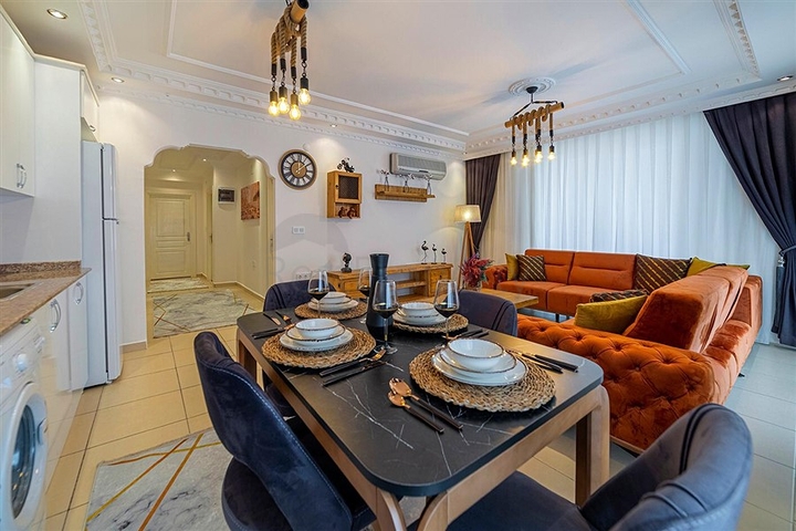 شقة غرفتين وصالة -مفروشة -في مهموتلار / الانيا 