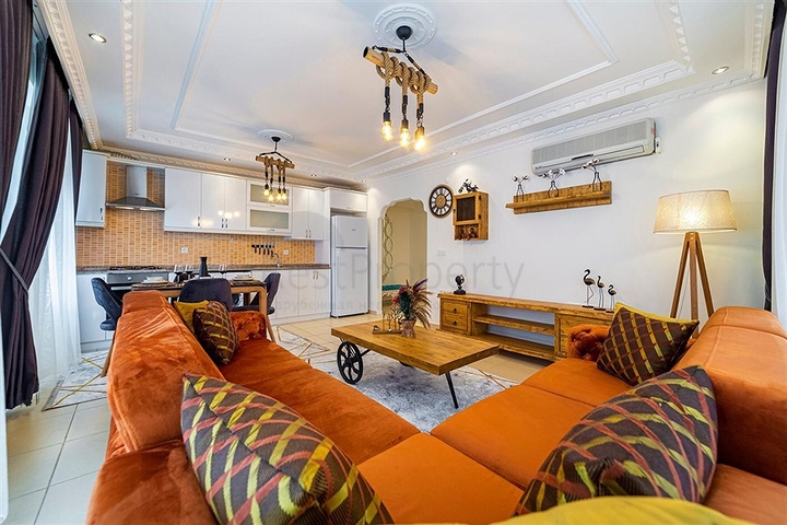 شقة غرفتين وصالة -مفروشة -في مهموتلار / الانيا 