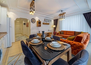 شقة غرفتين وصالة -مفروشة -في مهموتلار / الانيا 