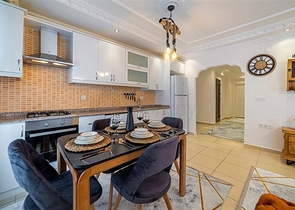 شقة غرفتين وصالة -مفروشة -في مهموتلار / الانيا 