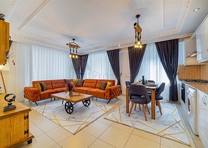 شقة غرفتين وصالة -مفروشة -في مهموتلار / الانيا 