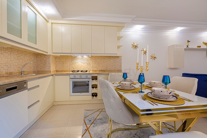 دوبلكس 3 غرف وصالة -مفروشة - في مهموتلار / الانيا 