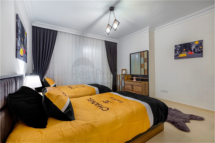 دوبلكس 3 غرف وصالة -مفروشة - في مهموتلار / الانيا 