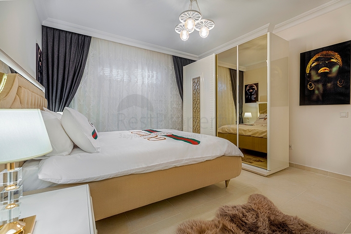 دوبلكس 3 غرف وصالة -مفروشة - في مهموتلار / الانيا 